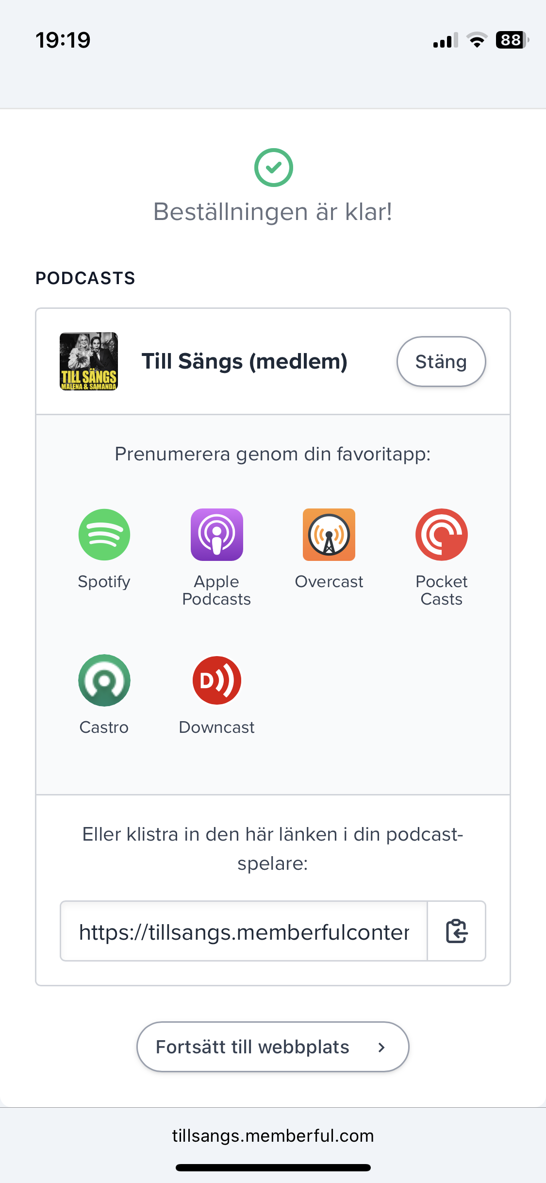 Steg 2 – Välj app