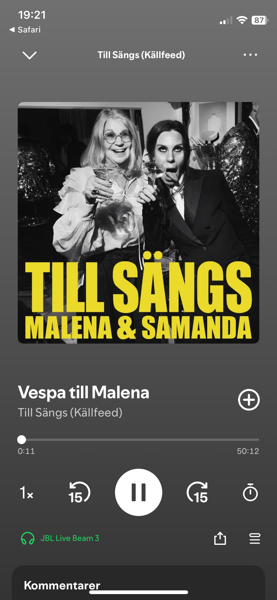 Steg 3 – Börja lyssna